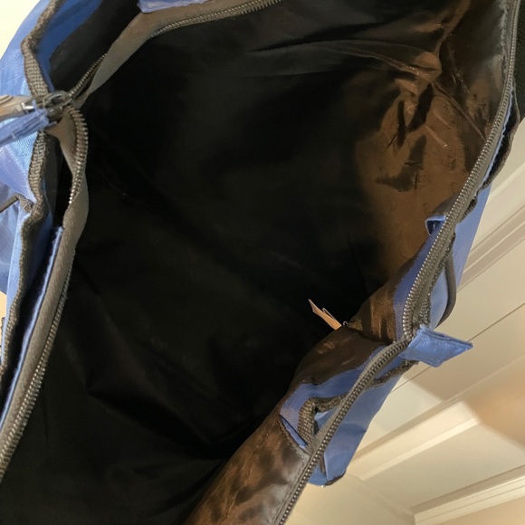 Disney Parks Authentic Blue and Black Vinyl Bag - Picture 5 of 5